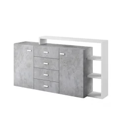 Komoda BOTA 180 cm w optyce betonu