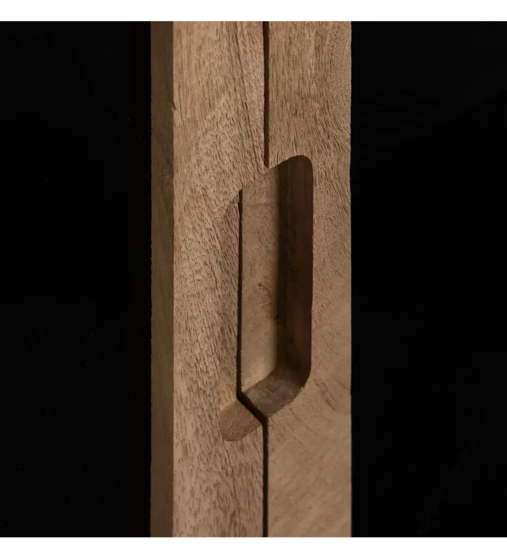 Komoda BURNIE 162 cm drewno mango
