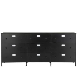 Komoda CADE 175 cm czarna