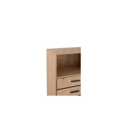 Komoda Caldera 160 cm srebrna