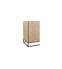 Komoda Caldera 160 cm srebrna