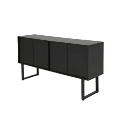 Komoda CARINO 151 cm srebrna