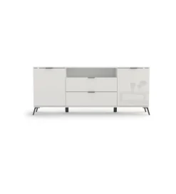 Komoda CASABLANCA 180 cm biała