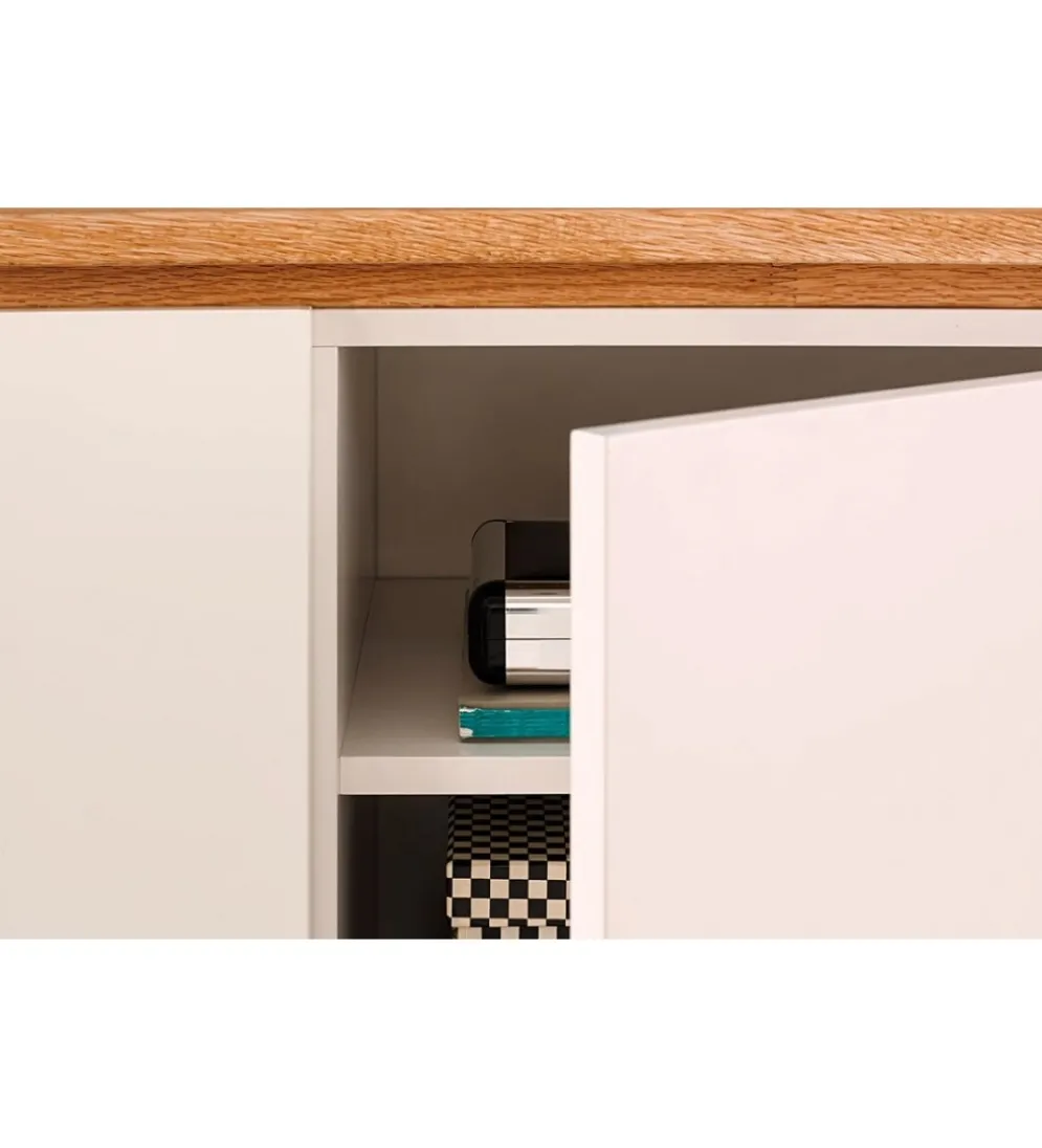 Komoda CHIARO 100 Cm biało kremowa