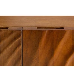 Komoda Davide 177 cm drewno mango brąz