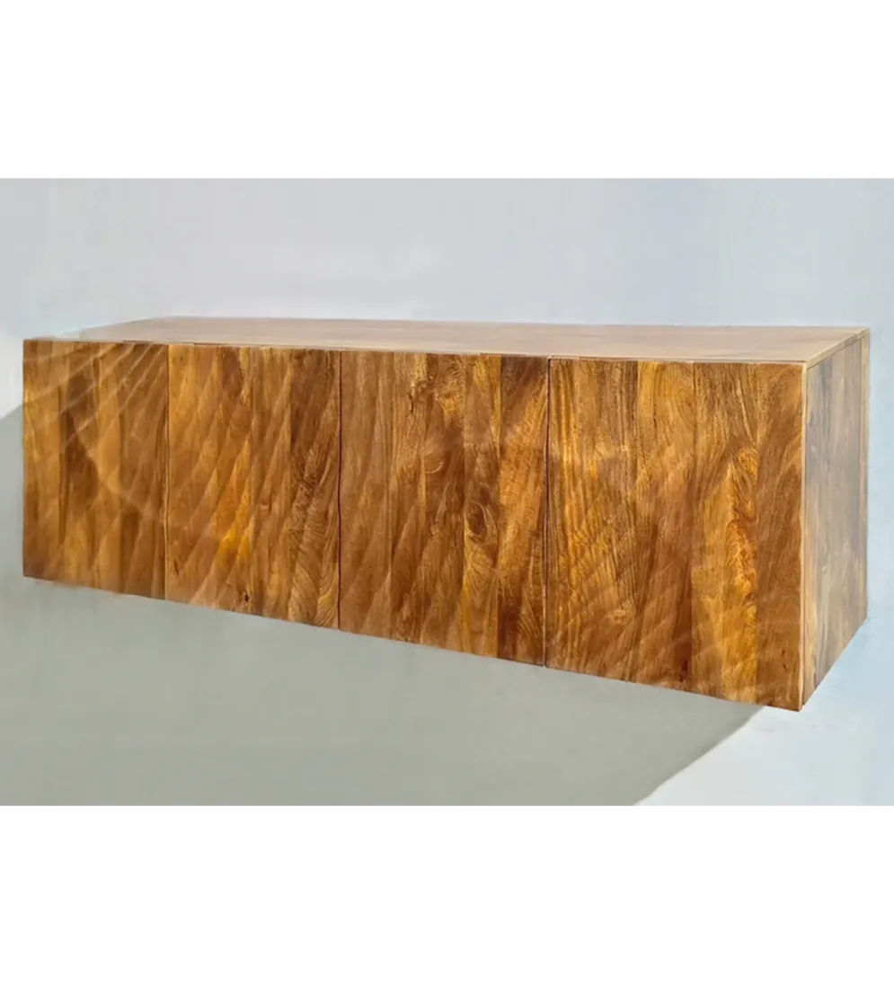 Komoda DAVIDE SCORPION 180 cm drewno mango brązowa