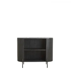 Komoda DUMOSI 100 cm czarna