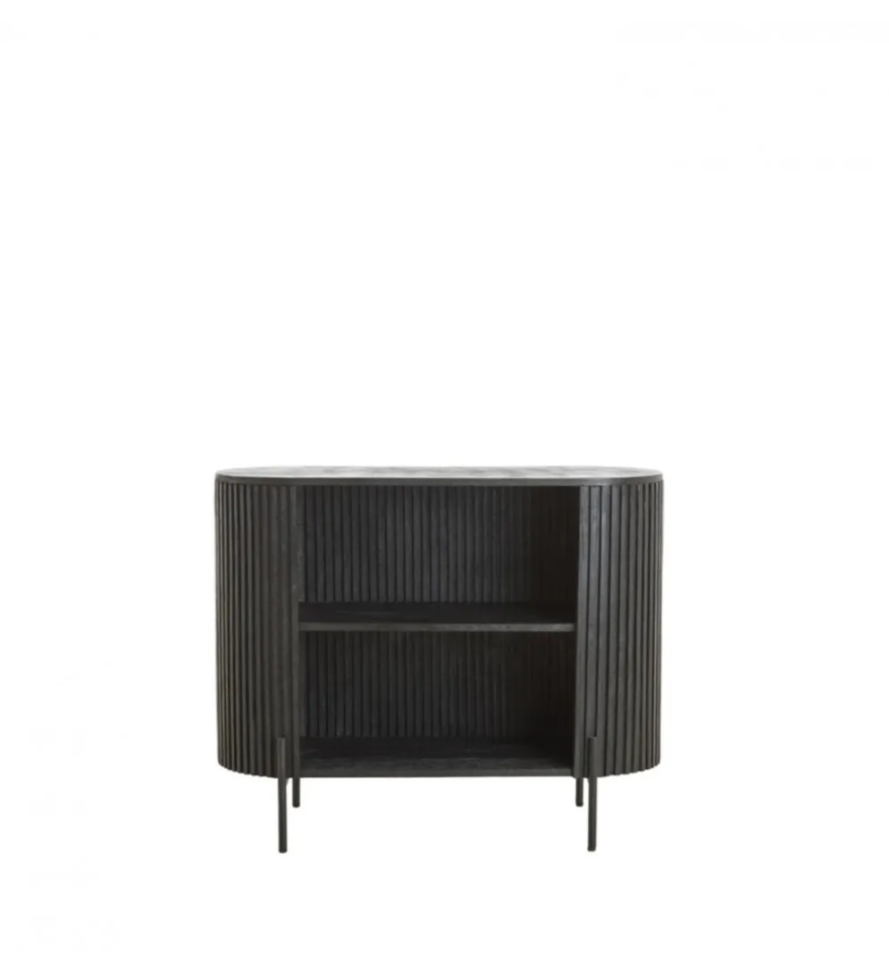 Komoda DUMOSI 100 cm czarna