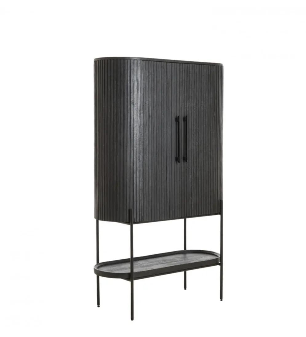 Komoda DUMOSI 165 cm czarny