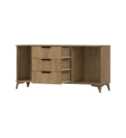 Komoda ENTSIAN 150 cm w optyce dąb artisan
