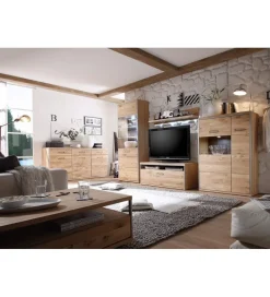 Komoda ESPERO dąb sękaty w kolorze bianco