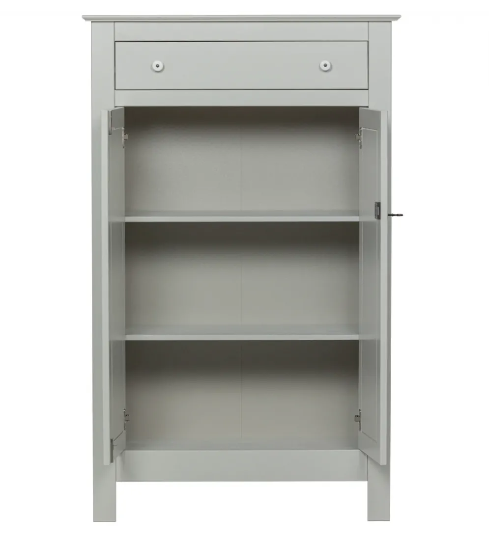 Komoda EVA 150 cm drewno sosna mist