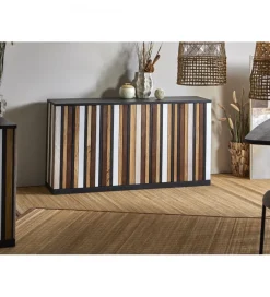 Komoda GERUTAD 150 cm akacja drewno