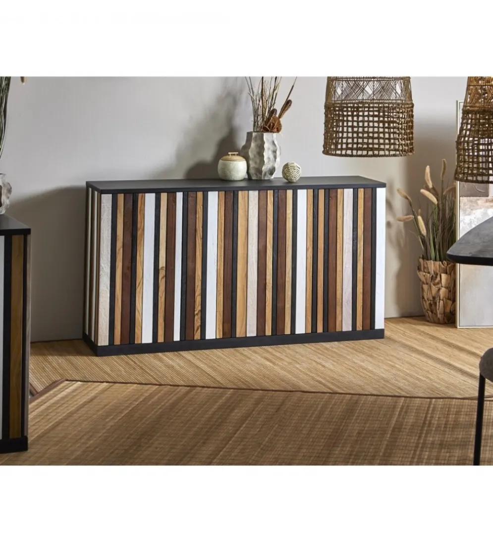 Komoda GERUTAD 150 cm akacja drewno