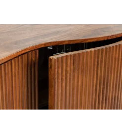 Komoda GRANDEUR 180 cm drewno mango brązowa