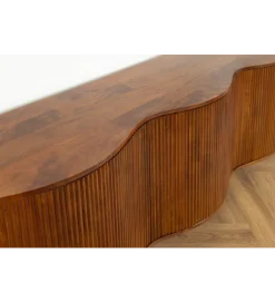 Komoda GRANDEUR 180 cm drewno mango brązowa