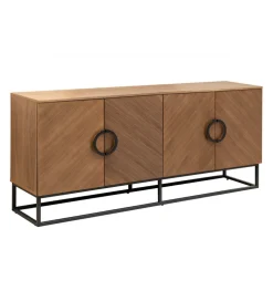 Komoda GRANDEZZA 180 cm kolor drewna orzecha