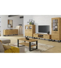 Komoda Halle 144 cm w optyce dąb wotan