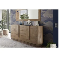 Komoda JUPITER 182 cm w kolorze dąb Mercure