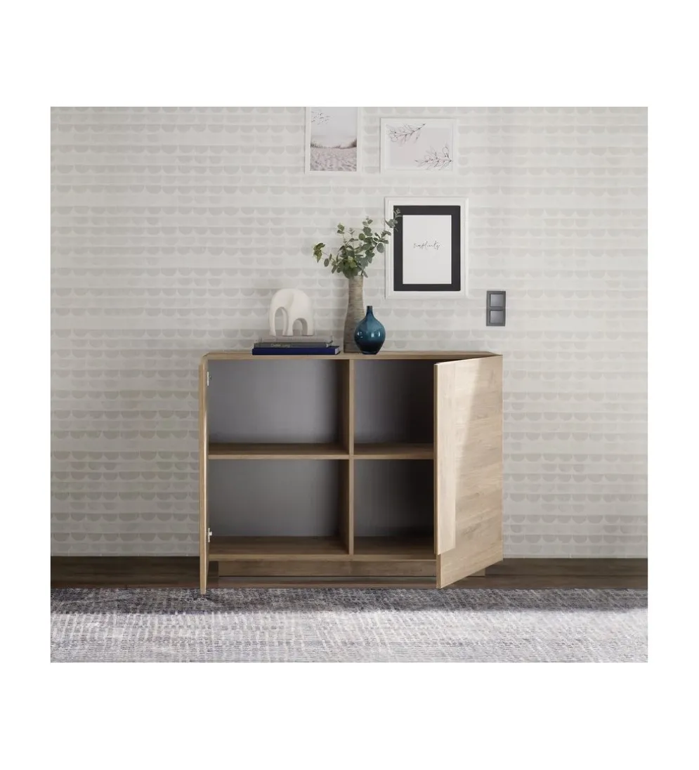 Komoda JUPITER 120 cm w kolorze dąb Mercure