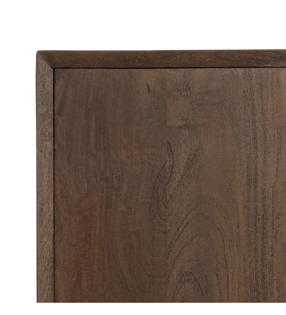 Komoda KILIAN 100 cm drewno mango brązowa
