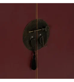 Komoda KOKOSIN 100 cm bordowy