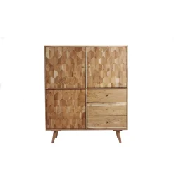 Komoda Komodo wysoka Mystic Living 140 cm drewno akacja