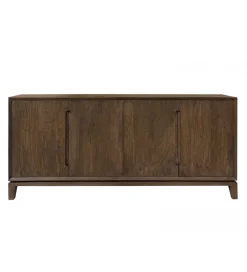 Komoda KORTE 190 cm drewno mango brąz