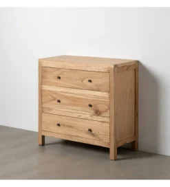 Komoda KUTYJU 90 cm drewno mindi