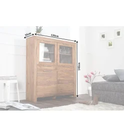 Komoda Lagos 120 cm drewno sheesham