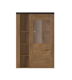 Komoda LARONA 100 cm o wybarwieniu dąb lefkas z kolorem touchwood
