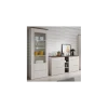 Komoda LARONA 155 cm o wybarwieniu Sonoma Trufel z kolorem Sibiu Larche
