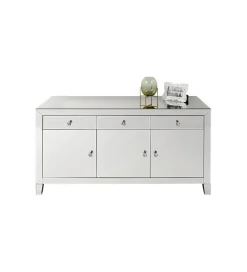 Komoda lustrzana Luxury  140 cm transparentna