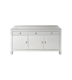 Komoda lustrzana Luxury  140 cm transparentna