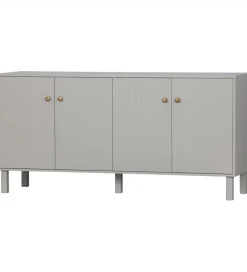 Komoda MADU 160 cm drewno sosna szara