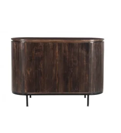 Komoda NOORK 115 cm w kolorze orzechowym