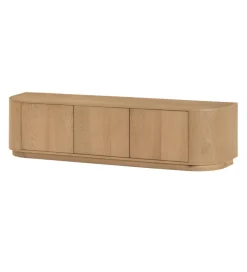 Komoda NOVERO 180 cm drewno dębowe