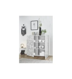 Komoda PRISMA 120 cm biała