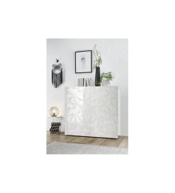 Komoda PRISMA 120 cm biała