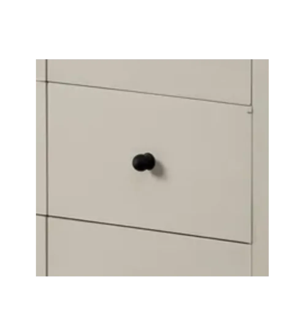 Komoda REID 75 cm jasnoszara