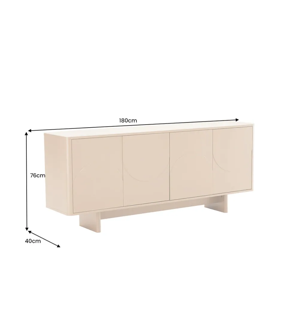 Komoda SAVOY 180 cm kolor trawertynu