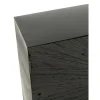 Komoda Shanil 120 cm drewno czarna