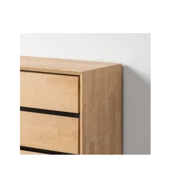 Komoda SINTRA 100 cm drewno kauczuk naturalna
