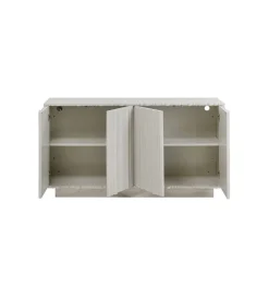 Komoda STUCCO 152 × 80 cm szara