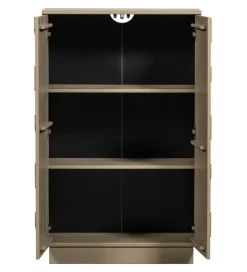 Komoda TEO 116 cm drewno sosny mud