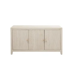 Komoda TRAVERTINO 140 x 77 cm naturalny beżowy