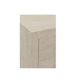 Komoda TRAVERTINO 49 x 110 cm naturalny beżowy