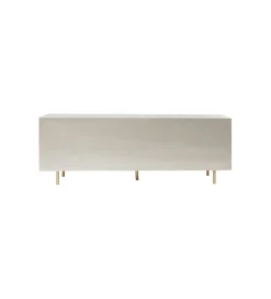 Komoda TRIANGLE 180 cm srebrna