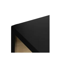 Komoda Witryna NEGRO 150 cm czarna