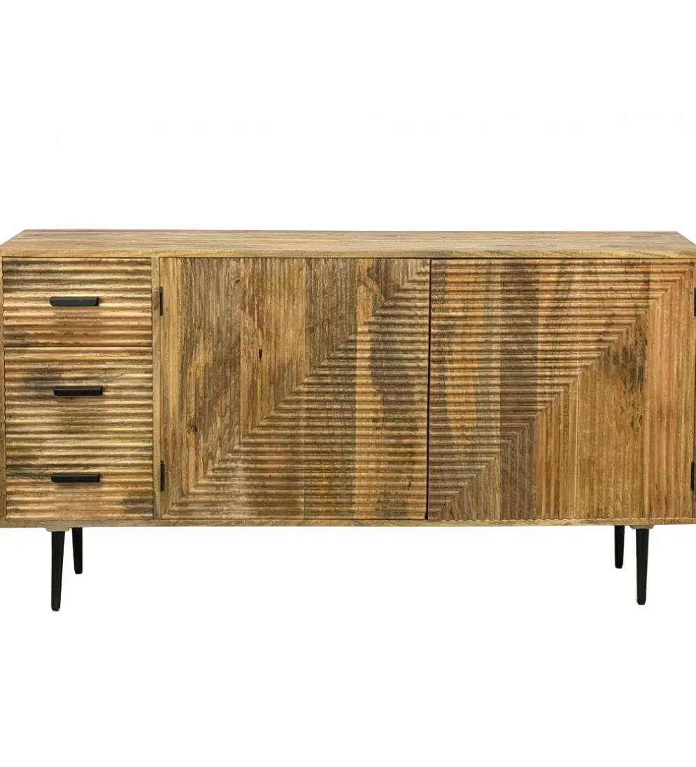Komoda WOHNLING 138 cm drewno sheesham